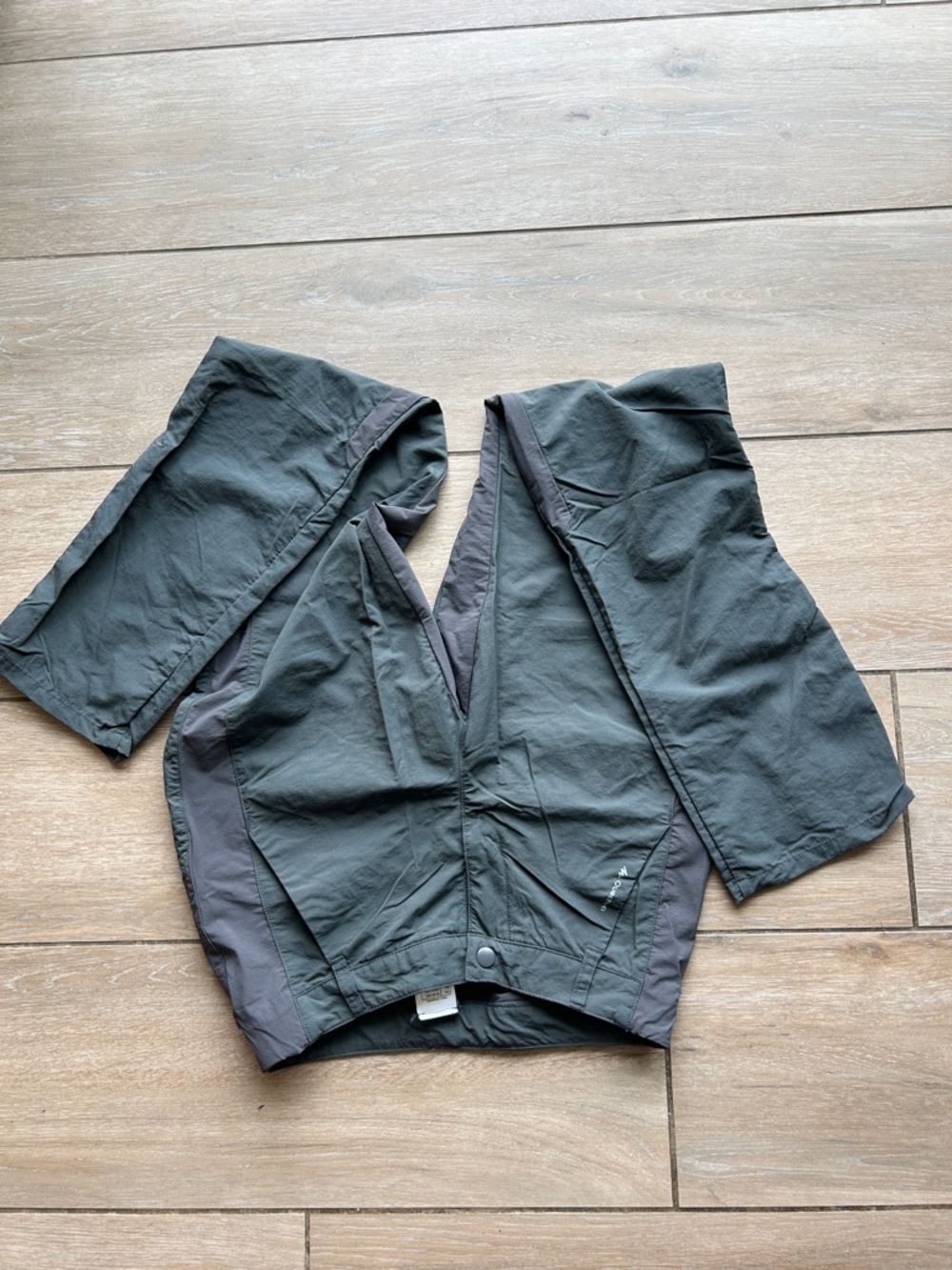 Quechua Dark Gray hiking tights